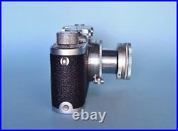 Leica IIf Red Dial 35mm Camera with Ernst Leitz Westlar Summitar Lens f=5cm 12