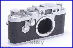 Leica Iiig 35mm'1957' #906916 M39 Works 100% Screw Mount Camera Body Wo/ Lens