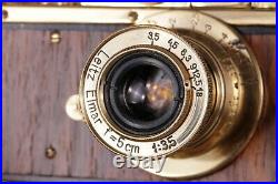 Leica Kriegsmarine Camera + 2 lens Elmar / Sonar 50mm f/3.5 (Zorki copy)