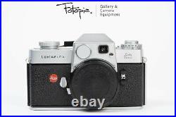 Leica Leicaflex Silver with half case, SL SLR film camera body (91-93% new)