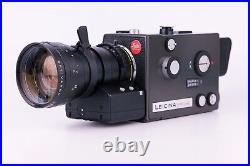 Leica Leicina Special super 8 Movie Camera Optivaron 6-66mm f/1.8 Lens tested