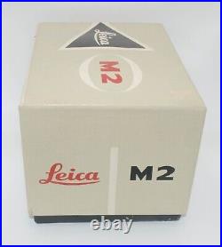 Leica M2 Box Only No Camera Vintage J1