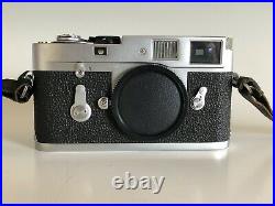 Leica M2 Rangefinder Camera Body with Body Cap and Strap Vintage