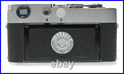 Leica M2 chrome 35mm rangefinder camera body with cap