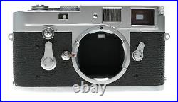 Leica M2 chrome 35mm rangefinder camera body with cap