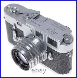 Leica M3 35mm Film RF Camera Hybrid Nikkor-H 12 f=5cm Serviced