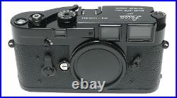 Leica M3 Black re Paint Film camera 35mm body Serviced