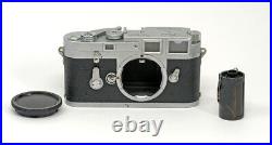 Leica M3 Double Stroke #863844 Camera Body With Z Cassette, Body Cap TESTED