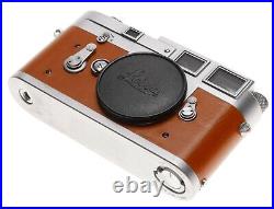 Leica M3 Just Serviced Rangefinder 35mm film camera body re skinned Tan #1073095
