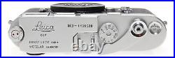 Leica M3 Rangefinder Camera Body for 35mm Film with Instructions
