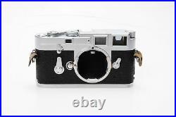 Leica M3 Single Stroke Rangefinder Camera Body withSelf Timer Chrome #416