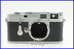 Leica M3 Single Stroke Rangefinder Camera Body withSelf Timer Chrome #719