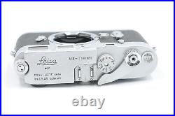 Leica M3 Single Stroke Rangefinder Camera Complete CLA #381
