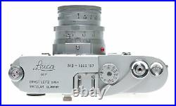 Leica M3 camera Summicron 2/50 Original box manual case set f2 50mm