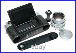 Leica M3 camera Summicron 2/50 Original box manual case set f2 50mm
