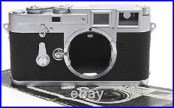 Leica M3 camera early version w. Summarit 1.5/5cm lens matching vintage makers