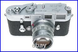 Leica M3 film camera with Summicron 2/50 prime lens Original L seal