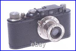 Leica M39 II D Black Range Finder Camera Very Nice Matching 50mm Elmar