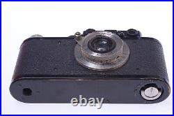 Leica M39 II D Black Range Finder Camera Very Nice Matching 50mm Elmar