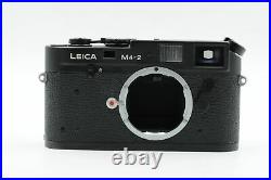 Leica M4-2 Black Rangefinder Film Camera Body Overhauled CLA'd #930