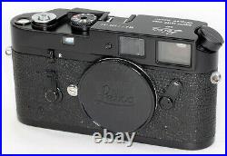 Leica M4 No. 1225151 (BLACK PAINT ORIGINAL with W seal) TOP CLEAN condition A/B