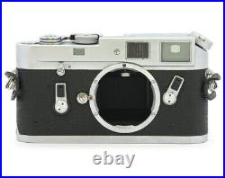 Leica M4 Rangefinder 35mm Film Camera Body Chrome