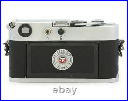 Leica M4 Rangefinder 35mm Film Camera Body Chrome