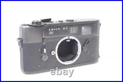 Leica M5 Rangefinder Camera Black #1351761. Case alone