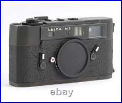 Leica M5 Rangefinder Film Camera Body Black 10502