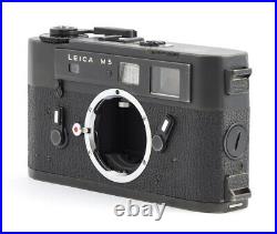 Leica M5 Rangefinder Film Camera Body Black 10502