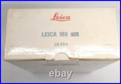 Leica M6 Camera Vintage JPN Limited Film camera Original Collection