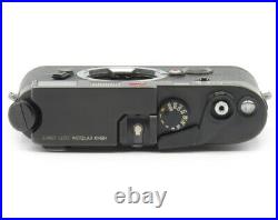 Leica M6 Rangefinder 35mm Film Camera Body Black