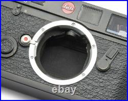 Leica M6 Rangefinder 35mm Film Camera Body Black