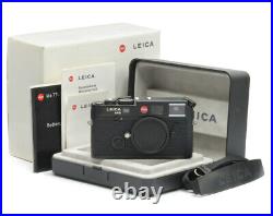 Leica M6 TTL 0.72 Rangefinder Camera Body Black 10433