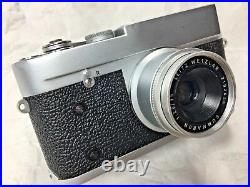 Leica MD Post 24x36mm Camera + Summaron 35mm Lens, Single Stroke Serial #1141939