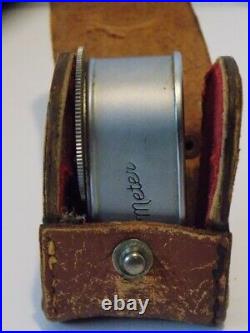 Leica Meter Vintage Photography Light Meter With Case Untested Pre-owned