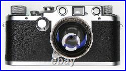 Leica Post War IIIC with 5cm f2 Summitar #412372. Superb