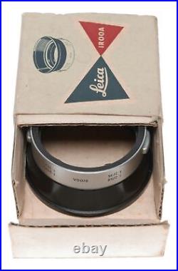 Leica ROODA mint lens hood shade boxed for Summaron 2/50 Leitz