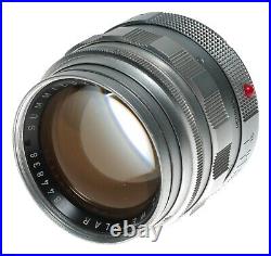 Leica Summilux 1.4/50 vintage lens hood 12585 cap