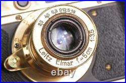 Leica camera Kriegsmarine Lens Elmar f3.5/50mm Vintage Film (Fed Copy)