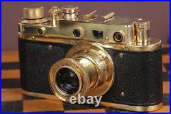 Leica camera Kriegsmarine Lens Elmar f3.5/50mm Vintage Film (Fed Copy)