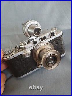 Leica iii built in 1939 with collapsible Elmar 50mm 13,5 mtr & Slip-on Attachment