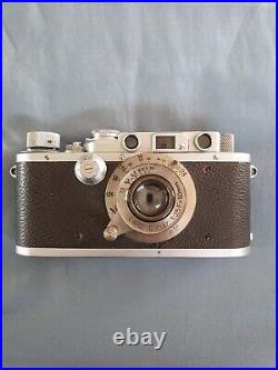Leica iii built in 1939 with collapsible Elmar 50mm 13,5 mtr & Slip-on Attachment