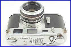 Leica lookalike? Aires 35 IIIC Vintage Film Camera With Coral 4.5cm f 2.4 # 902