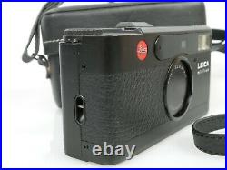 Leica minilux black schwarz titan Summarit 2,4/40 TOP Near Mint +Ta. Case ANKAUF