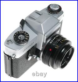 Leicaflex SL Chrome 35mm SLR film camera Summicron-R lens set