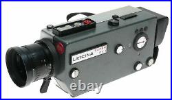 Leicina Super RT with Vario Zoom lens Leica super 8 film camera