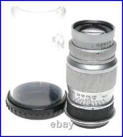 Leitz Elmar f=9cm 14 chrome rangefinder screw mount lens