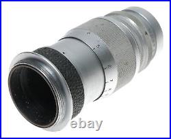 Leitz Elmar f=9cm 14 chrome rangefinder screw mount lens