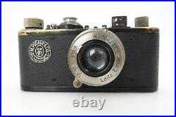 Leitz Leica I No 27932 black paint with nickel elements Elmar 50mm f3,5 jr065
